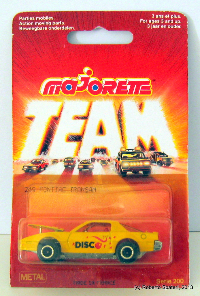 Majorette Pontiac Firebird Trans Am (n.248)